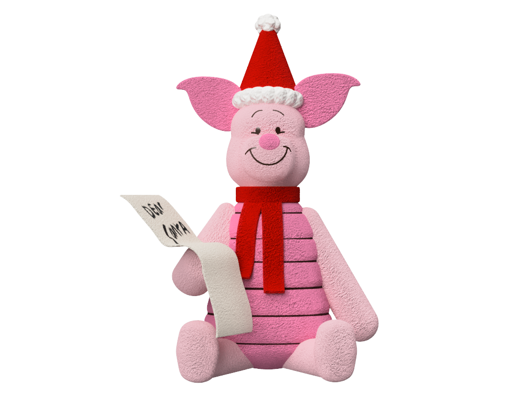 Holiday Piglet Toy