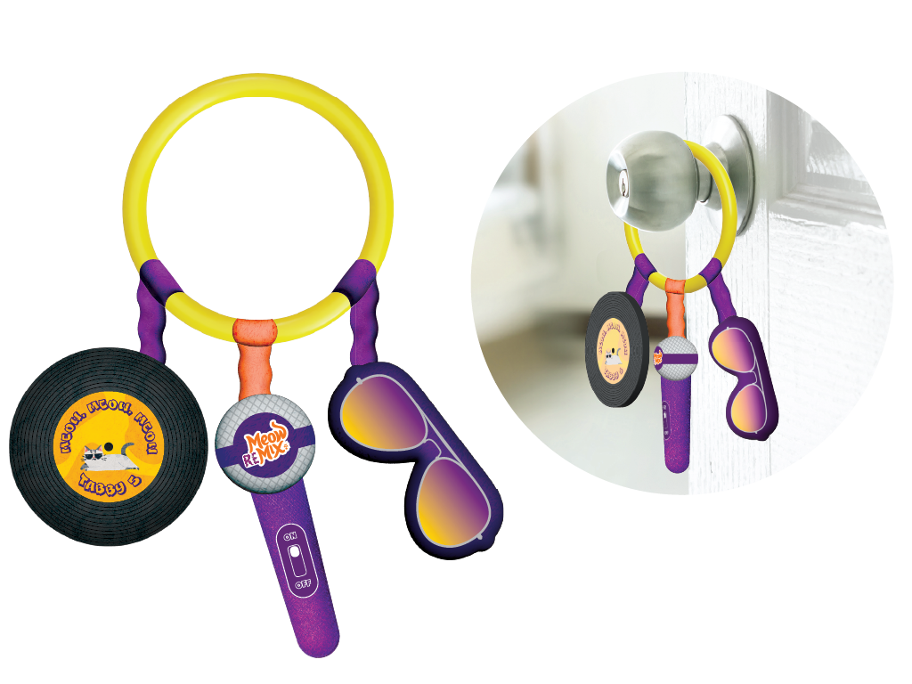 Door Knob Teaser Toy