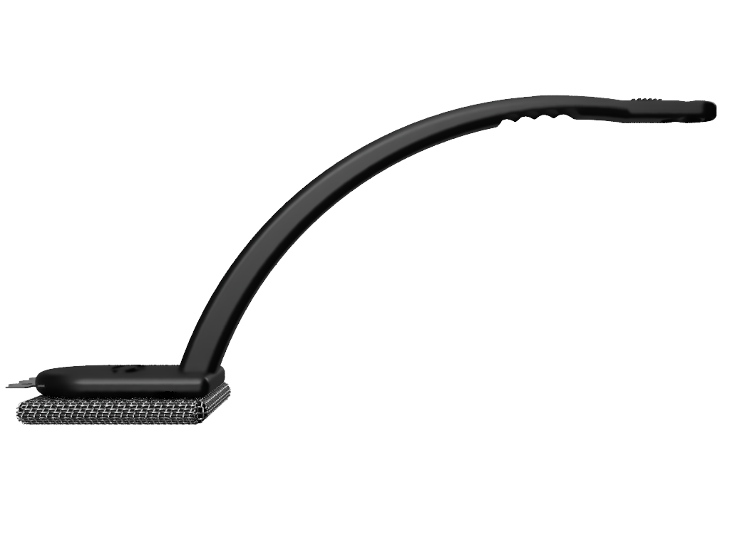 Grill Mesh Brush Side View